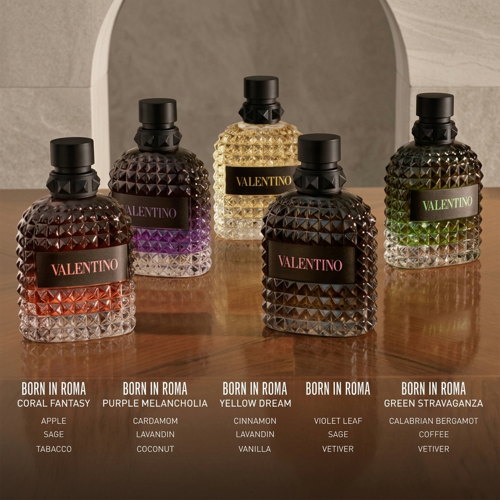 VALENTINO Uomo Born in Roma Purple Melancholia EDT 100ml